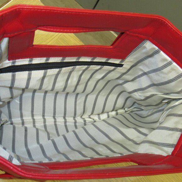 FROU by Paige Novick Red Handbag - Picture 3 of 5